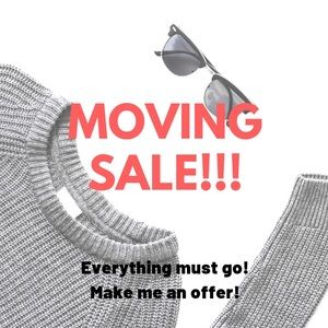Moving sale!